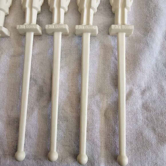 Lot of 6 Jack Daniels Swizzle Sticks Hard Plastic - Picture 5 of 10